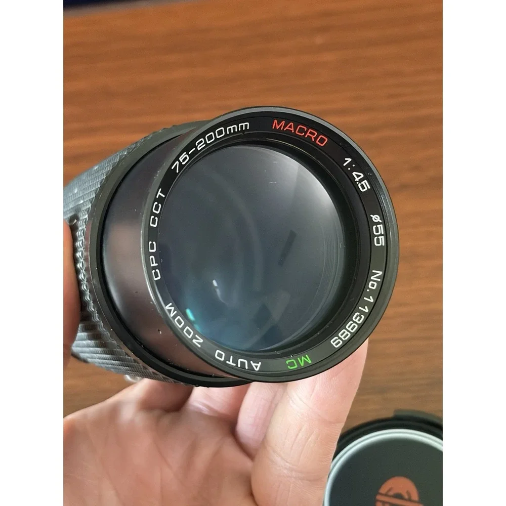 CPC CCT 75-200mm F/4.5 MC Auto‎ Zoom Macro Lens Nikon AI Mount Vintage Japan